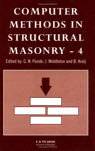 Cover for Computer methods in structural masonry-4