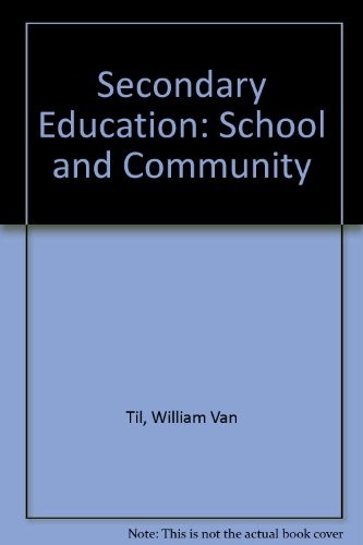 Cover for Secondary education