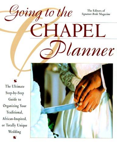 Cover for Going to the chapel planner