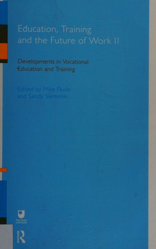 Cover for Education, training, and the future of work
