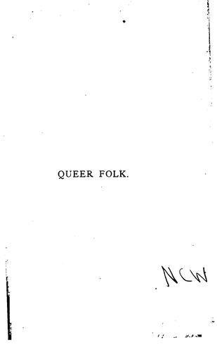 Cover for Queer Folk: Seven Stories