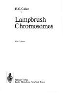 Cover for Lampbrush chromosomes
