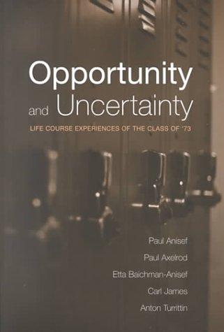 Cover for Opportunity and Uncertainty