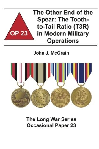 Cover for The Other End of the Spear : The Tooth-to-Tail Ratio  in Modern Military Operations