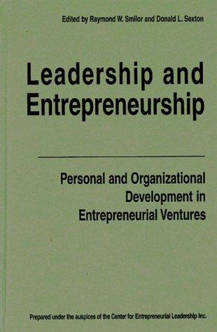 Cover for Leadership and entrepreneurship