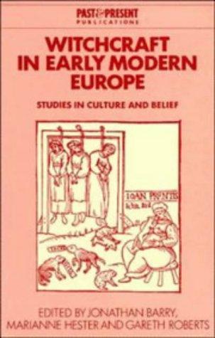 Cover for Witchcraft in early modern Europe