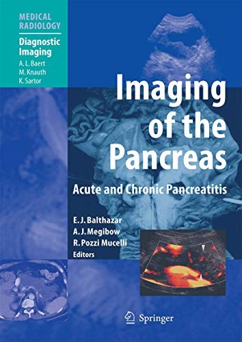 Cover for Imaging of the Pancreas