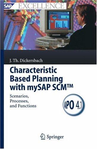 Cover for Characteristic Based Planning with mySAP SCM