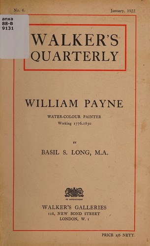 Cover for William Payne