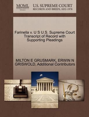 Cover for Farinella