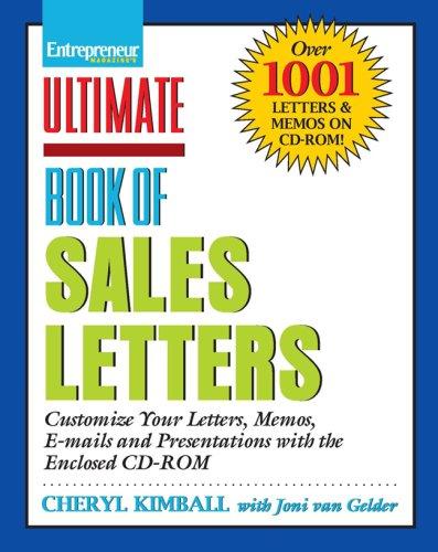 Cover for Ulimate Book of Sales Letters