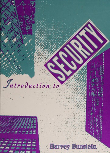 Cover for Introduction to security