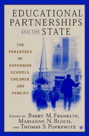 Cover for Educational Partnerships and the State