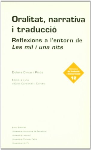Cover for Oralitat, narrativa i traducció