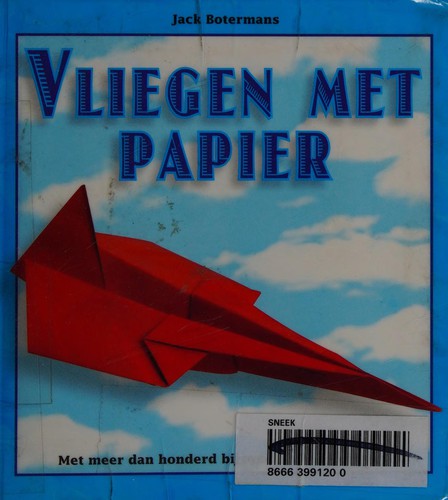 Cover for Vliegen met papier