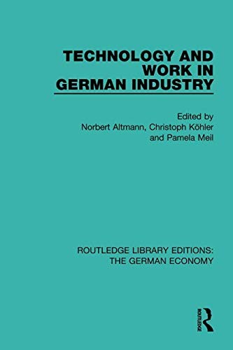 Cover for Routledge Library Editions : The German Economy