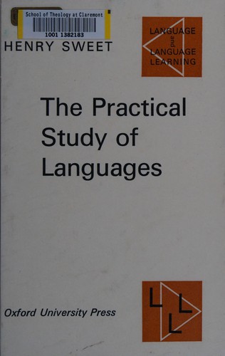 Cover for The practical study of languages