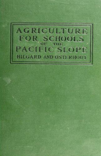 Cover for Agriculture for schools of the Pacific slope