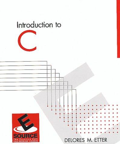 Cover for Introduction to C (Sources of World Civilization)