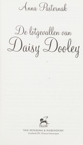 Cover for De lotgevallen van Daisy Dooley