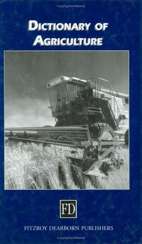 Cover for Dictionary of agriculture