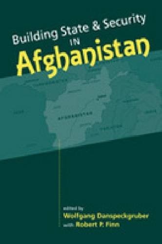 Cover for Building State and Security in Afghanistan