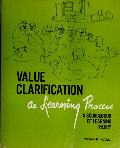 Cover for Value clarification as learning process