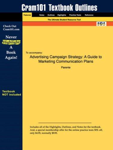 Cover for Advertising Campaign Strategy