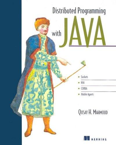 Cover for Distributed Programming with Java