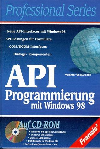 Cover for API-Programmierung mit Windows 98.