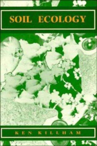 Cover for Soil ecology