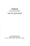 Cover for Dubcek