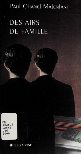 Cover for Des airs de famille