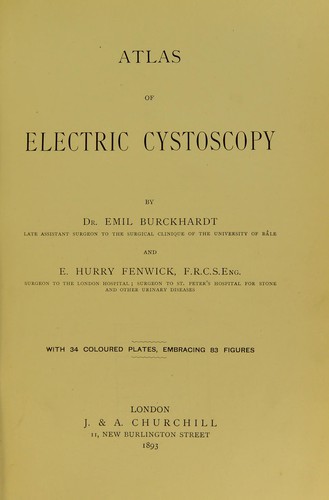 Cover for Atlas of electric cystoscopy