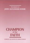 Cover for Champion of the Faith