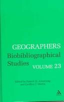 Cover for Geographers