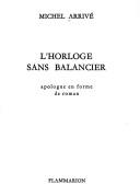 Cover for L' horloge sans balancier