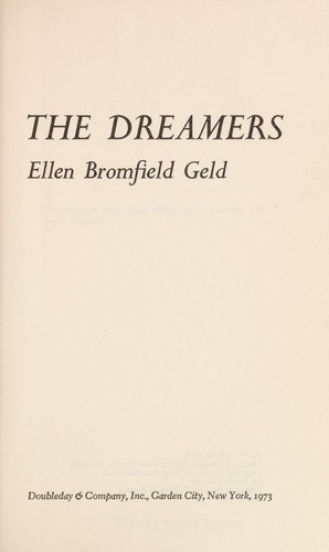 Cover for The dreamers.