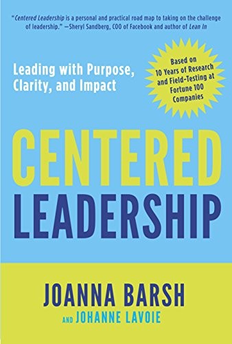 Cover for Centered Leadership