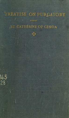 Cover for Treatise on purgatory