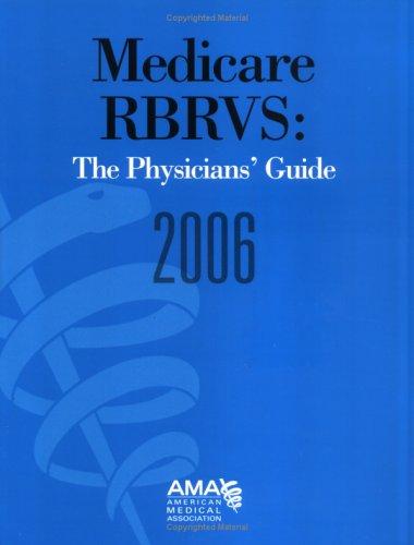 Cover for Medicare Rbrvs 2006