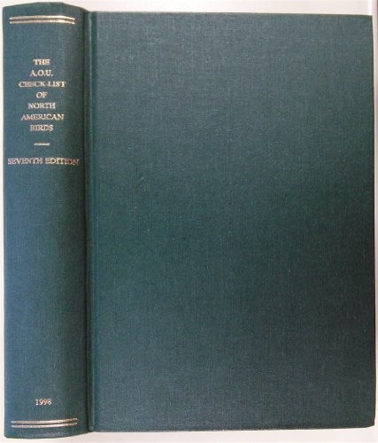 Cover for Check-list of North American birds