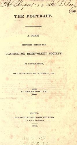 Cover for The portrait