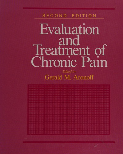 Cover for Evaluation and treatment of chronic pain