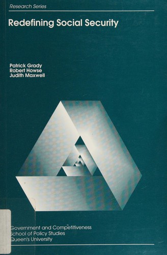 Cover for Redefining social security