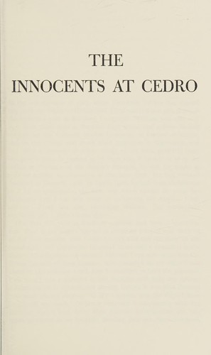 Cover for The innocents at Cedro