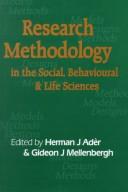 Cover for Research methodology in the life, behavioural and social sciences