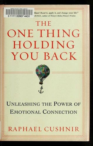 Cover for The one thing holding you back