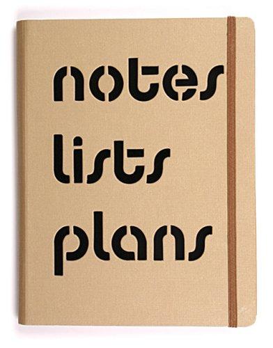 Cover for Notes Lists Plans Journal Set