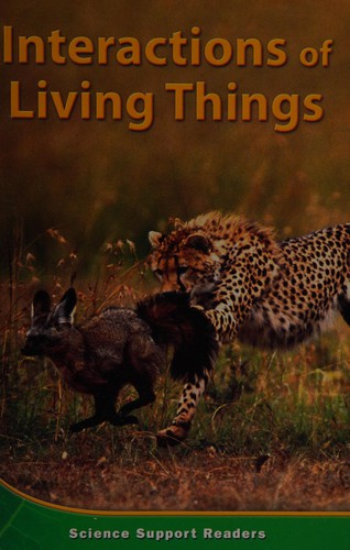 Cover for Interactions of living things, independent book chapter support level 4 chapter 2